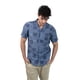 thumbnail image 3 of CAMISA COMFORT FIT CON ESTAMPADO ABSTRACTO DE CUELLO SPORT, 3 of 5