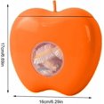 thumbnail image 2 of Caja de almacenamiento de cubiertas desechables para alimentos - 100 bolsas para cubiertas de alimentos (naranja), 2 of 5