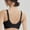 A1_Black, variant on Push-Up Lift Bust Shaping Bra Plus Size Wireless Bralette Seamless Jelly Bra Plus Size Supportive Bras Full Coverage Comfortable No Underwire Tshirt Bras Seamless Lifting Underwear Black L