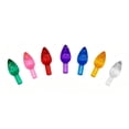 thumbnail image 2 of VAIFTILNO 100pc Replacement Light Bulbs for Ceramic Christmas Tree, Colorful Plastic Teardrop Lights Ornaments, DIY Tree Accessories, Christmas Gifts, 2 of 8