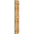thumbnail image 2 of 10 3/4"W X 56"H Timbercraft Two 5 3/8" Boards Joined Board-N-Batten Shutters, Rough Sawn Western Red Cedar (Per Pair), 2 of 13