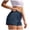 b7-Navy, variant on KPOPLK Womens High Waisted Running Shorts Quick Dry Athletic Workout Shorts with Mesh Liner Zipper Pockets Size XXL,Light Gray