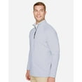 thumbnail image 2 of Devon & Jones CrownLux Performance? Men's Clubhouse Micro-Stripe Quarter-Zip - DG480, 2 of 5