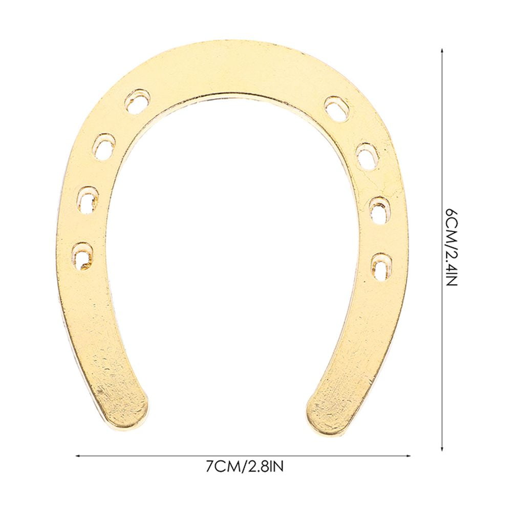 15 Pcs Lucky Horseshoe Keychain Small Key Ring Pendant Decor for Wedding Key Rings DIY DIY Horseshoes Pendants Office
