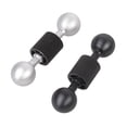 Aluminum Motorcycle Phone Mount with Head, 70mm Extension Rod, 1/4 ...