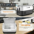 thumbnail image 3 of Costway 37 Quart Portable Electric Car Cooler Refrigerator Compressor Freezer Camping, 3 of 10