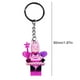 thumbnail image 5 of Hada Llavero Dibujos Animados Anime Bloque Construcción Muñeca Lindo () Rosa, 5 of 8