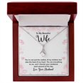 thumbnail image 1 of To My Wife Mother of My Children Alluring Ribbon Necklace Message Card, 1 of 7