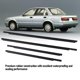 thumbnail image 3 of Ventana de Puerta Exterior Weatherstrip, Ventana de Impermeabilización Vello Sello Bindo Vida Larga para el Reemplazo del Vehículo para el Soleado B13 1990-1994, 3 of 7