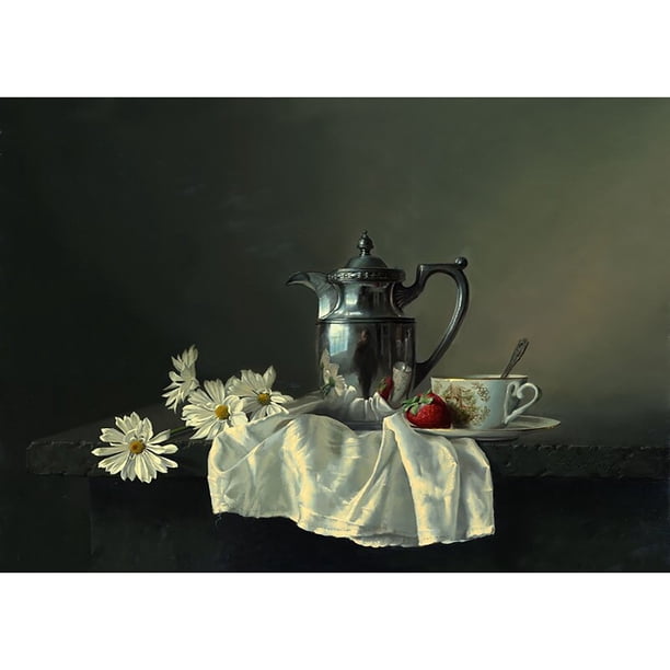 Taladro Diamante Pintura (DB0960) 5D Cuadro de mosaico de punto de cruz completo (Kettle-t370) 20X30cm Hugtrwg Para estrenar