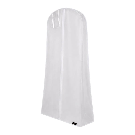 72in Garment Bags for Wedding Dress, Waterproof Hanging Clothes Protector for Closet