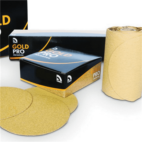 USC ABRASIVES Gold Pro 087105 Abrasive Sheet Roll, 2-3/4 in W x 25 yd L, P040 Grit