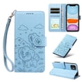 thumbnail image 4 of Funda Cartera GANGXUN con Diseño de Perrito en Relieve para iPhone 11 , Protección 360° con Ranuras y Correa Desmontable, 4 of 6