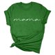 thumbnail image 3 of MKLEKYY Playeras Mujer Casual Camisetas Casuales De Moda Para Mujer, Con Cuello Redondo, Estampadas, De Verano, De Manga Corta, Holgadas E Informales Talla XXL, 3 of 3