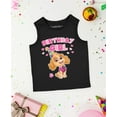 thumbnail image 5 of Gifts for Girls Skye Birthday Girl Tank Top 2nd 3rd 4th 5th Paw Patrol Shirt Summer Toddler Unisex Sleeveless Shirt 5T Black, 5 of 5