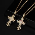 thumbnail image 2 of Vireellx Cross Pendant Necklace for Women Colorful Zircon for Women Jewelry Valentines Day, 2 of 6