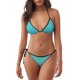 thumbnail image 1 of Disketp Teal Turquoise para Bañador de Dos Piezas para Mujer, Bikini Sexy Halter String, Conjunto de Bikini en Triángulo, 1 of 6
