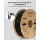 thumbnail image 4 of Filamento para impresora 3D ELEGOO PLA Sparkle Green, 1,75 mm, 1 kg, 4 of 7