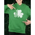 thumbnail image 2 of Tstars Boys Unisex Saint Patricks Day Irish Shamrock Cute Faded Clover Kids St Patricks Day Shirts Gift for Boys Irish Shirt Pride Proud Irish Youth Kids Hoodie, 2 of 6
