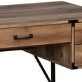 thumbnail image 5 of Saint Birch Oxford Rustic Oak 47 inches Writing Desk, 5 of 6