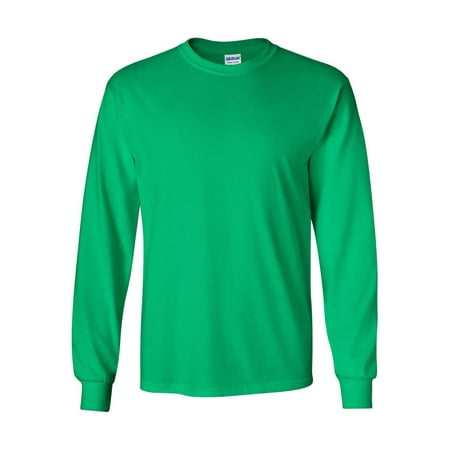 Gildan - Ultra Cotton Long Sleeve T-Shirt - 2400 (Best Long Sleeve Shirts For Men)