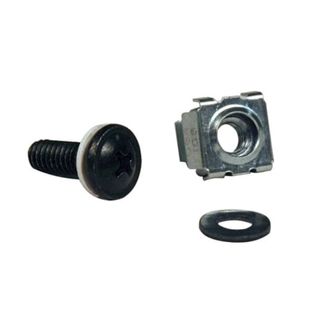 Tripp Lite Rack Enclosure Cabinet Square Hole Hardware Kit Screws, Washers - 50 Each