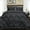 Dark Gray Solid, variant on Diamond Ruffle Duvet Cover 3 Piece Set with Zipper, 400 Thread Count & 100% Egyptian Cotton, Luxury Design and Quilts Protector with Pillowcases - Black Solid, Twin Size.