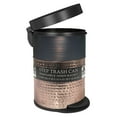 thumbnail image 4 of nu steel 5 Liter Round Small Metal Step Trash Can Wastebasket, Garbage Container Bin - for Bathroom, Powder Room, Bedroom, Kitchen, Craft Room, Office - Removable Liner Bucket - Copper/ORB- STP-05, 4 of 9