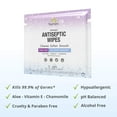 thumbnail image 4 of Nurture Body Wipes, Disposable Hand Wipe, Wet Towelettes, Adult Body Cleansing Wipes for Germ Removal, Individually Wrapped, 120 Pack, 4 of 5