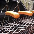 thumbnail image 4 of Inteprter Estante para asar Estante para barbacoa único en forma de hombre Soporte para parrilla de acero inoxidable Fácil de limpiar Soporte para Cocina y Comedor 1 personas Inteprter HA026075-02, 4 of 6