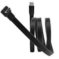 thumbnail image 6 of Flat Flexible USB C Cable Metal Reinforced 45W Fast Charges 480Mbps Transfer Angled Design For FPV Photography Equipment, 6 of 9