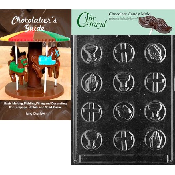 Cybrtrayd Mints" Religious Chocolate Candy Mold with