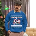 thumbnail image 5 of Christmas Sweatshirt, Ho Ho Ho Festive Gnomes Ugly Christmas Sweatshirt, Cute Holiday Trio Sweatshirt, Unique Gnome Lover Gift for Men and Women, 5 of 5