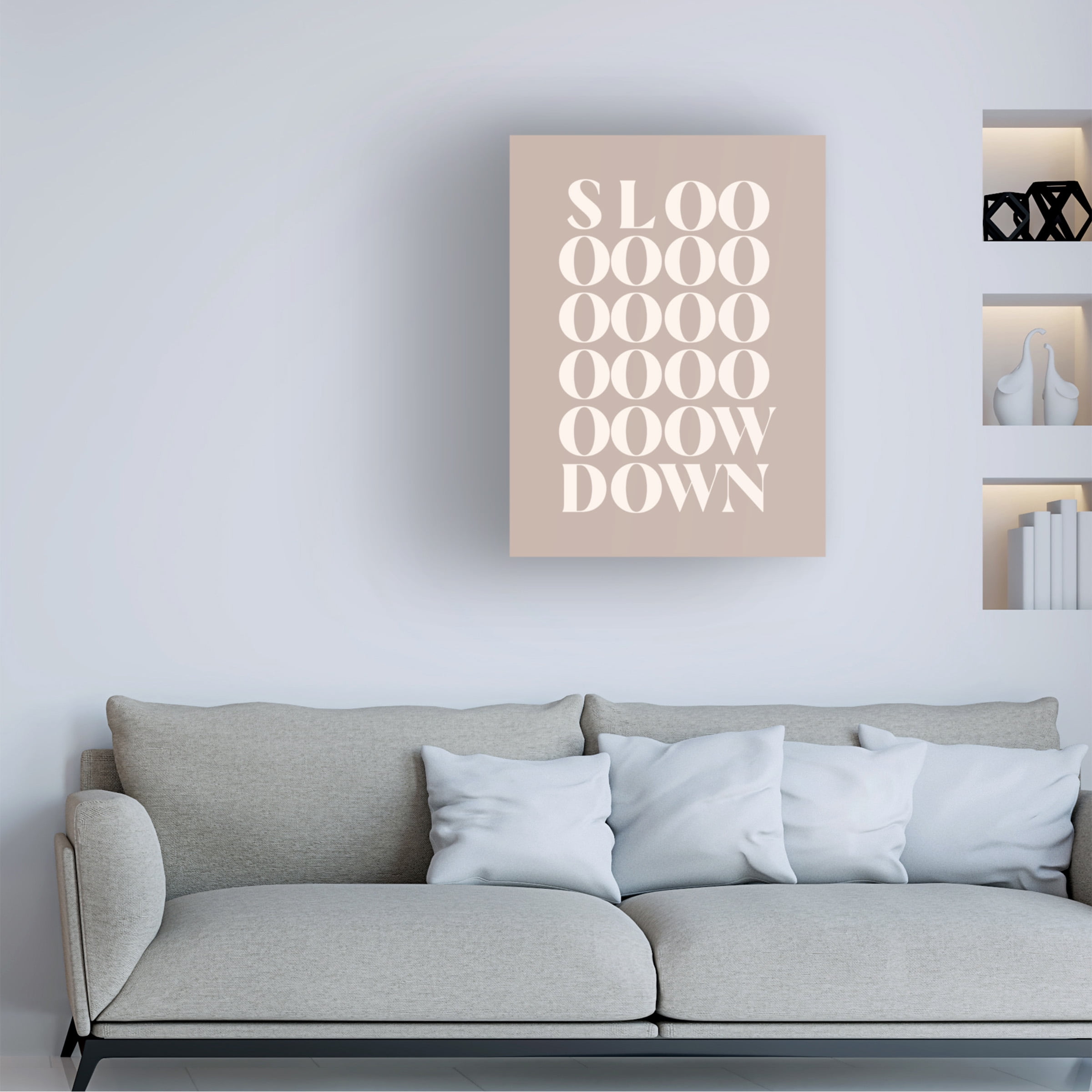 Beth Cai 'Slow Down 4' Canvas Art
