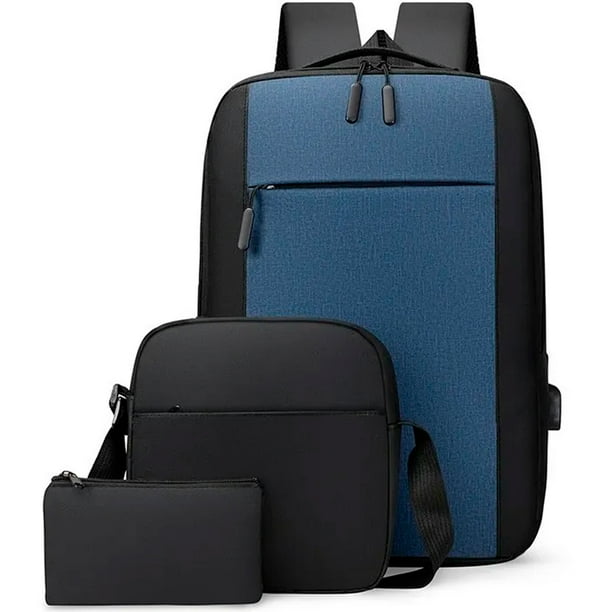 Mochilas Backpack Shendy Vendy Impermeable Puerto Usb Set 3pzs