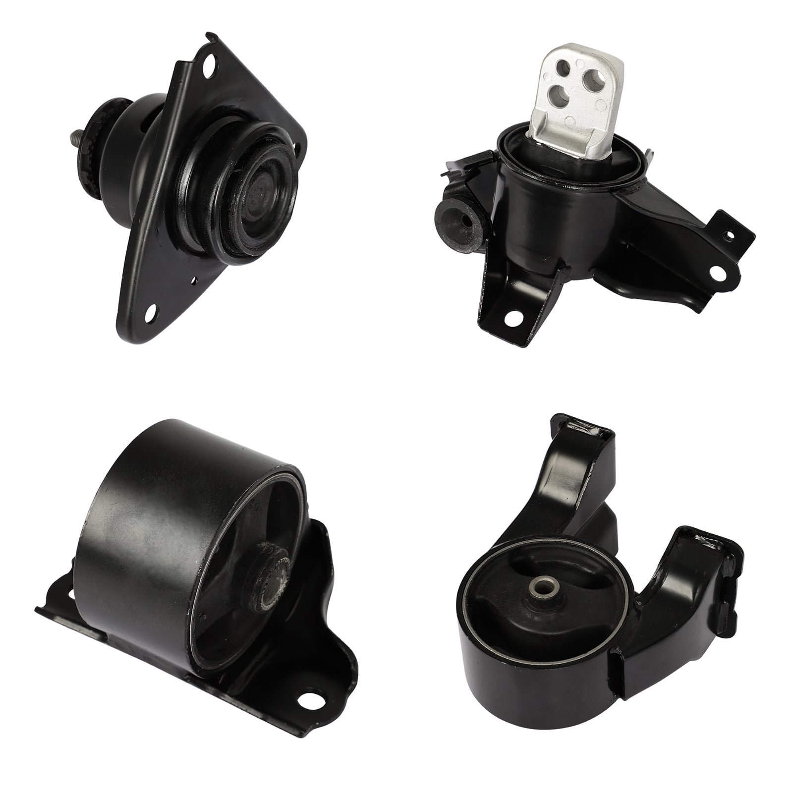 ECCPP Engine Motor Mount and Transmission Mount Set Fit For Hyundai Elantra 2007 2008 2009 2010 L4 2.0L, Automatic Transmission A7148 A7155 A7161 A7167