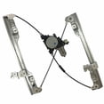 thumbnail image 4 of For Nissan Murano Window Regulator Assembly 2009 10 11 12 13 2014 Passenger Side Front w/ 1 Touch Power Cable Anti Pitch For NI1351165 | 80720-1AA2A, 4 of 5