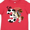 thumbnail image 4 of Inktastic I'm Three-cowboy Riding Horse Birthday Boys Toddler T-Shirt, 4 of 5
