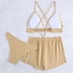 thumbnail image 5 of Trajes de baño para mujer Traje de baño de tres piezas para mujer con cordón Traje de baño de dos piezas para playa Trajes de baño para mujer Trajes de baño para mujer Trajes de baño de moda de playa, 5 of 8