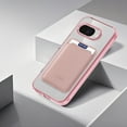 thumbnail image 4 of For Google Pixel 9A Magnetic Clear Wallet Phone Case,Magnetic Detachable Card Holder,Compatible with Mag-Safe,Military-Grade Protection,Shockproof Transparent Thin Fit Phone Case,Pink, 4 of 7