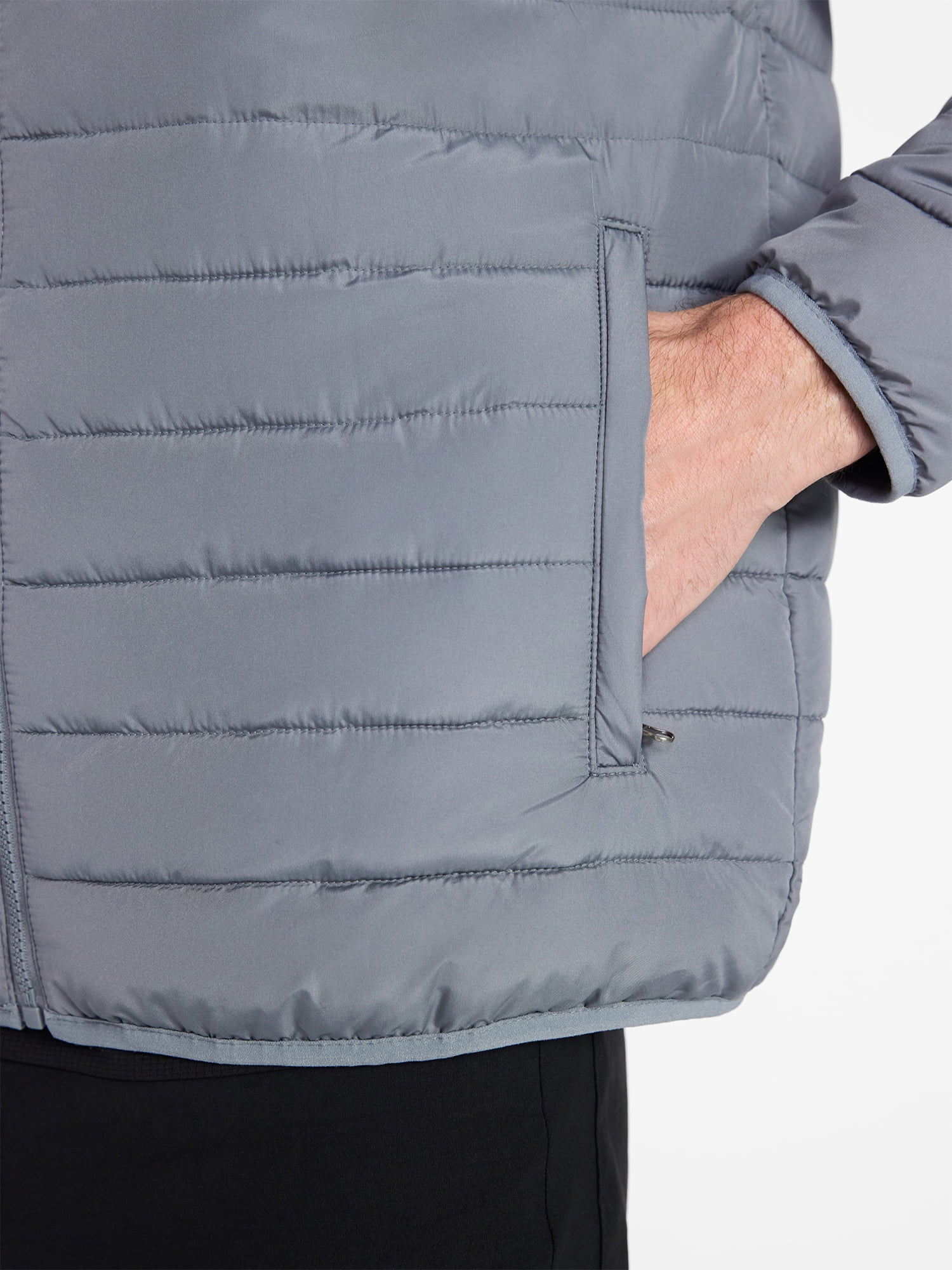 Ozark Trail Men's and Big Men's Puffer Jacket, Sizes S-3XL