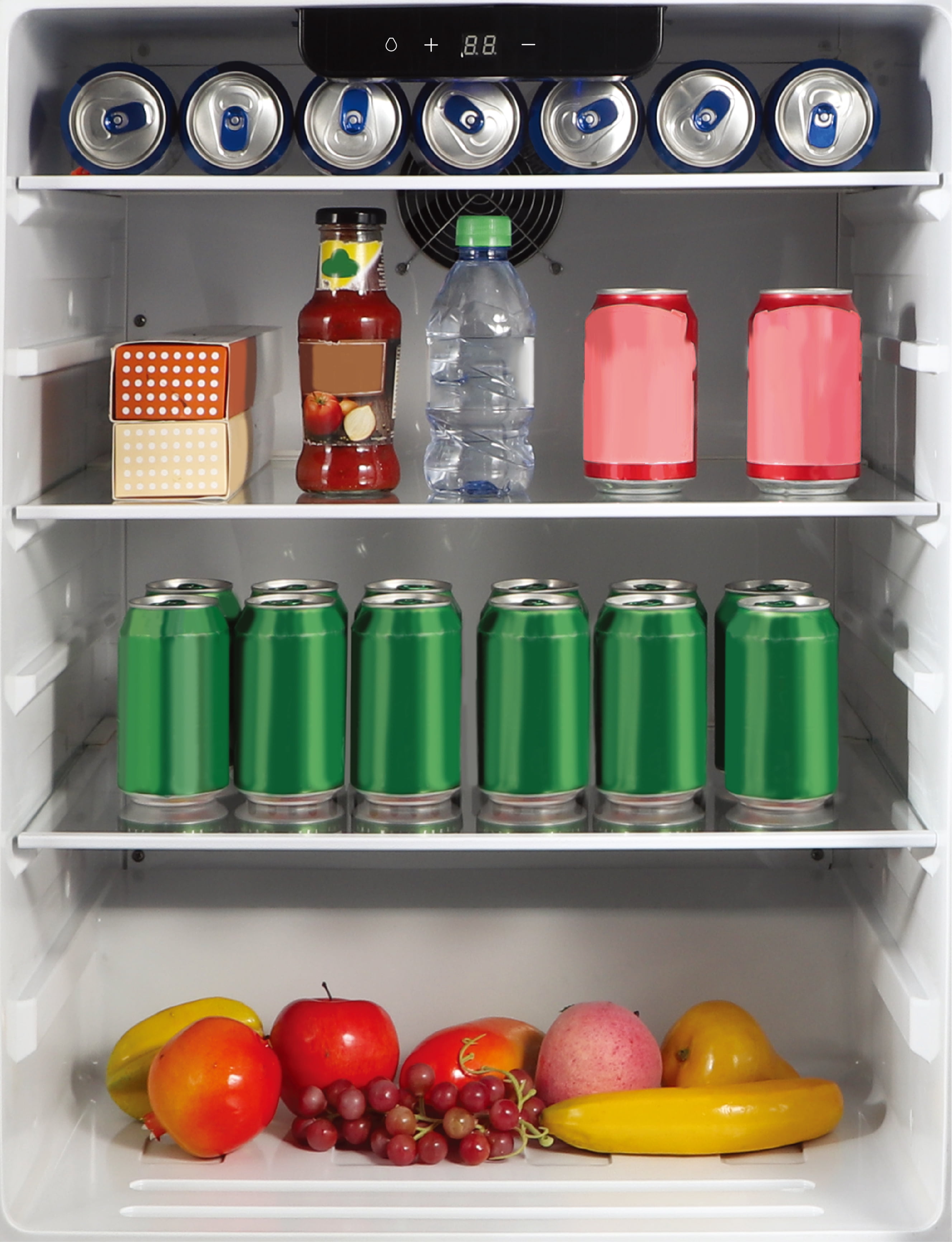 Frigidaire Gallery 5.0 cu. ft.. Frost-Free Built-In Refrigerator, Stainless Steel