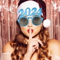 thumbnail image 5 of OULII Back to School Number Sign Sunglasses New Year Party Celebration Accessory Blue PC for Friends 1Set, 5 of 5