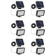 thumbnail image 1 of luces LED solares para exteriores con sensor de movimiento, reflector LED impermeable IP65, 56 LED 6500 K, luz de pared de seguridad solar con cable de 16.5 pies para jardín, porche, patio, 1 of 5