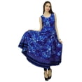 thumbnail image 1 of Phagun Cotton Tie Dyed Pattern Designer Kurta Top Tunic Anarkali Kurti, 1 of 1