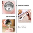 thumbnail image 3 of Taza aislante, recipiente para sopa, taza térmica para desayuno con cuchara plegable, taza para leche, 3 of 4