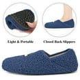 thumbnail image 3 of Ecetana Women's Men's Slippers Slip On Travel Unisex Fuzzy Fluffy Lining Socks House Shoes, 3 of 6