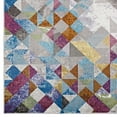 thumbnail image 3 of Modway Lavendula Triangle Mosaic 5x8 Area Rug in Multicolored, 3 of 7