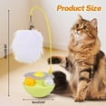 thumbnail image 5 of GlobaShun Interactive Cat Feather Toys, 2025 New Automatic Interactive Cat Toys for Indoor Cats Exercise Feather Toy for All Breeds, 5 of 7