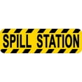 thumbnail image 2 of 10in x 3in Spill Station Sticker, 2 of 2